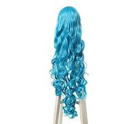 L-email wig 40inch 100cm Long Cosplay Wigs 10 Colors Long Wavy Black Red Brown White Synthetic Hair Perucas Cosplay Wig 38inches Blue