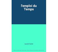 L' Emploi du temps [DVD] [2002]