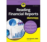 L Epstein - Reading Financial Reports For Dummies 4th Edition - Paper - K245z