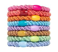 - L. Erickson Grab & Go Pony Ponytail Holder - 8 Pack - Mixed Colours