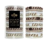L. Erickson Grab & Go Pony Tube, White Chocolate