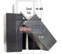 L&F 4X Replacement Furniture Legs Solid Wood 110mm High Sofas Chairs Settee Cabinets Legs M8 Tsp2055