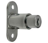 L&F 5862 Sliding Door Lock - Plunger Type