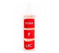 L.F.C. Liverpool FC Cotton Door Storage Hanger, 3 Branded Pouches, 63 x 21 cm, YNWA and LFC Theme