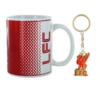 L.F.C Official Liverpool Football Ceramic 11oz Mug & Crest Keyring Gift Set