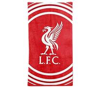L.F.C Official Liverpool Football Crest Beach Towel (100% Cotton-70cm x 140cm)