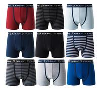 (L) Farah Mens Designer Boxer Shorts / Trunks 6 Pack