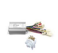 L-faster 24V 36V 350W Brushed Controller WIth Fuse Mount And Connectors Reverse Control Device 3 Speed For Bike Brush Motor