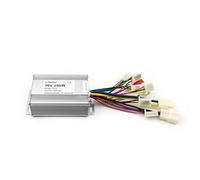 L-faster 24V 36V 350W Brushed Controller WIth Fuse Mount And Connectors Reverse Control Device 3 Speed For Bike Brush Motor