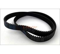 L-faster 395mm HTD-5M Belt For Electric Skateboard 15mm Width HTD395-5M Belt Replacement For Mountain Skateboard Conversion Kit (2 belts 395)