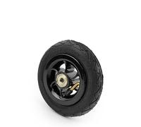 L-faster 5 Inch Inflation Wheel Using Metal Hub 5X1 Pneumatic Tire With Inner Tube Vehicle 5 Inch Pneumatic Wheel Gocart Caster (black wheel)