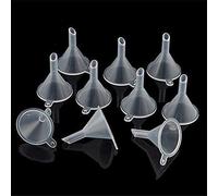 L-FENG-UK 20pcs Plastic Mini Funnels For Filling Small Samples Perfume Liquid Emulsion