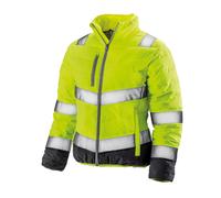 Result Safeguard Womens/ladies Soft Padded Safety Jacket