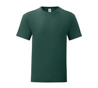 Fruit of the Loom Men's Iconic 150 T-Shirt in Bottle Green | Size: Large Fruit Of The Loom Bottle Green L