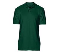 (L, Forest Green) Gildan Softstyle Mens Short Sleeve Double Pique Polo Shirt