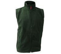 (L, Forest Green) Result Mens Active Anti Pilling Fleece Bodywarmer Jacket