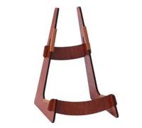 L Frame Wooden Guitar Stand Portable Ukulele Shelf Violin String Musical Instrument Holder Folding Ukulele Bracket with Soft Pad Cover