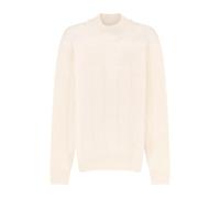 L-Fredo Mock-neck Jumper - male - Boss - Turtlenecks - White - L - Knitwear L