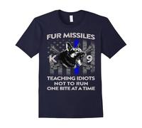 (L) Fur Missile K9 Shirt - Gifts for Dog Lovers Shirt, Dog Shirt-Father's Day