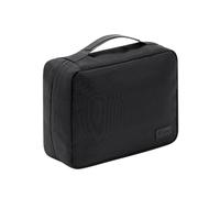 L&FY Hanging Toiletry Bags, Travel Makeup Toiletries Bag Organizer For Women & Men Dopp Kits Pouch For Travel Accessories, Essentials, Black-1, L, Tri Fold Toiletry Bag With Hook