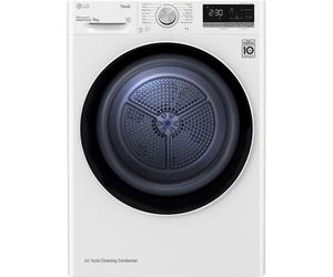 L G FDV709W(cih) Condenser Tumble Dryer Heat Pump