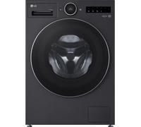 LG ELCTRNC Series 10 WHX9516TBC WiFi-enabled 11 kg Washer Dryer - Black, Black