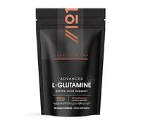 L-Glutamine 500mg with BioPerine® - 90 Vegan Capsules - Fermented Amino Acid Supplement - Resealable and Recyclable Pouch by Alpha01