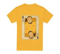 (L, Gold) Star Trek Mens The Original Series King T-Shirt
