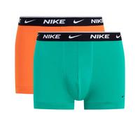 (L, Green/Orange) Nike Mens Boxer Shorts (Pack of 2)