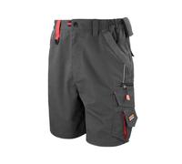 (L, Grey/Black) WORK-GUARD By Result Mens Technical Cargo Shorts
