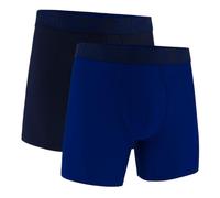 (L, Grey Blue Marl) Under Armour Mens Tech Boxer Briefs (Pack of 2)