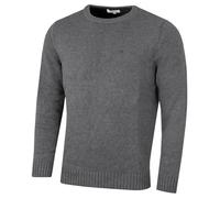 Calvin Klein Mens Campus Crew Neck Sweater - Grey Marl - L
