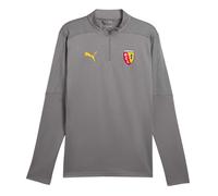 (L, Grey) Puma Mens RC Lens Quarter Zip Training Track Top