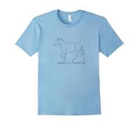 (L) Happiness is a Peruvian Paso | Horses Love Ride 4H T-shirt-Father's Day