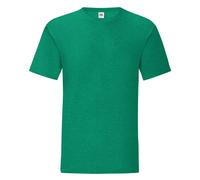 Fruit of the Loom Mens Iconic T-Shirt (Pack of 5) (Heather Green) - Multicolour - Size Large