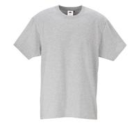 (L, Heather Grey) Portwest Mens Turin Premium T-Shirt