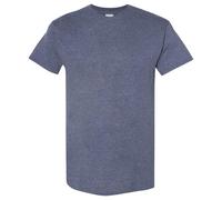 (L, Heather Navy) Gildan Heavy Cotton T-Shirt