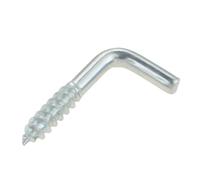 L Hook Screws Right Angle,20/10/5/2 Pcs Screw-in Cup Picture Frame Plant Light Net Wire Eye Bolt Screw in Spiral Hanger Kitchen Tool(30mm 10pcs)