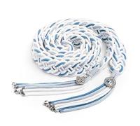 L.I.L.O.U Handfasting Cord for Wedding Ceremony in Natural Cotton Wedding Lasso Handmade Blue