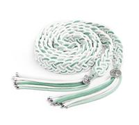 L.I.L.O.U Handfasting Cord for Wedding Ceremony Soft Cotton Wedding Lasso for Unity Rituals Handmade Green