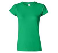 Gildan Ladies Soft Style Short Sleeve T-Shirt (L) (Irish Green)