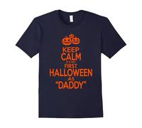 (L) Its My First Halloween As DADDY T-shirt-Father's Day