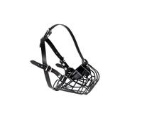 L&J Pets Uk Metal Basket Muzzle for French Bulldog | Basket Muzzle for Frenchies Strong Metal muzzle
