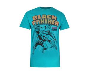 (L, Jade) Black Panther Mens Combat T-Shirt