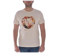 (L, Jet Stream) Lambretta Mens Union Jack Guitar Cotton Short Sleeve Casual T-Shirt Top Tee
