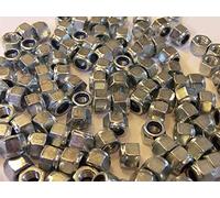 L.K.S CONNECTIONS M6 NYLOCK NUTS (6mm SELF LOCKING NUTS, 35 PACK)