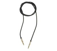L&L® 3.5mm Nylon Stereo Jack To Jack Audio Headphone Aux Cable Lead for iPhone ipod (Black)