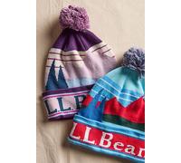 L.L.Bean L. L.Bean Katahdin Pom Graphic Hats at Free People in Lavender Ice/Dark Marine - female