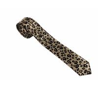L&L® Skinny Leopard Pattern mens wedding event prom party plain necktie tie UK