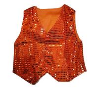 L&L® Unisex Sequin Vest Waistcoat Dance Party Show Costume Boys & Girls UK